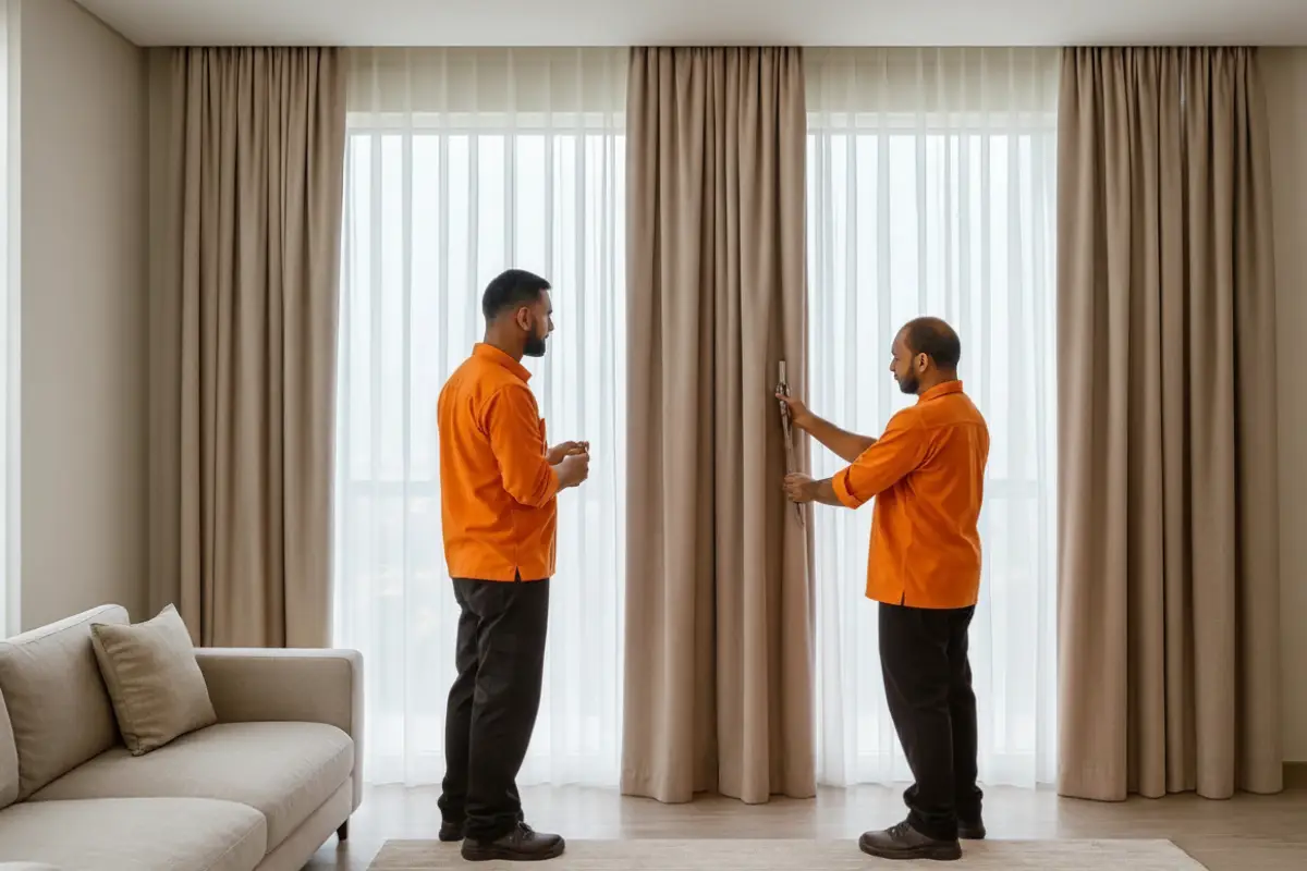 Curtain Repair and Fixing Service in Dubai